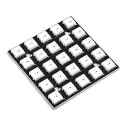 25Bit WS2812 5050 RGB LED Lamp Panel Module square