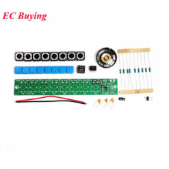 DIY Electronic NE555 Keyboard, 8 Notes Organ Module