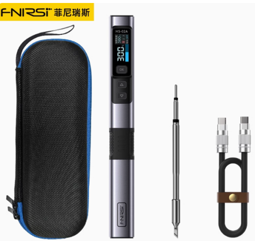 FNIRSI HS-02 smart electric soldering iron 100W