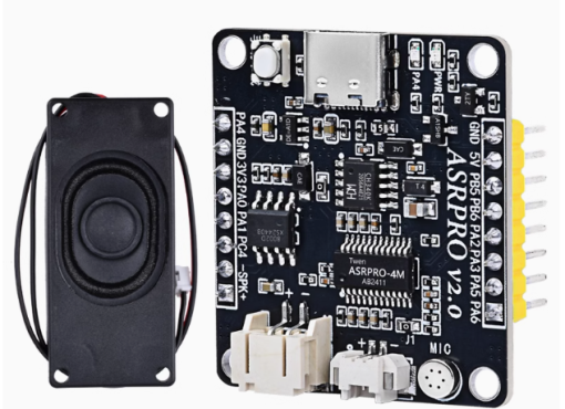 ASRPRO voice recognition module 2M flash  + Speaker